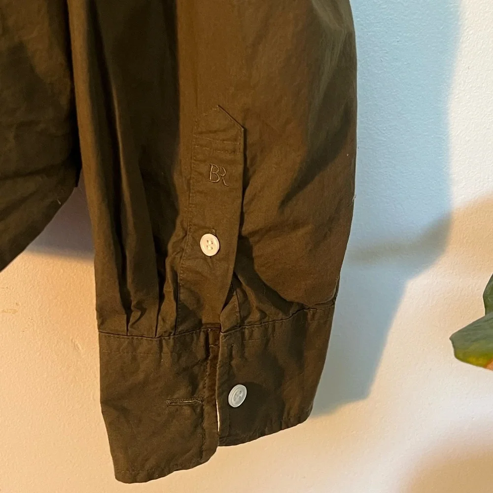 Banana Republic Boxy Crop Button Down - Picture 4 of 5